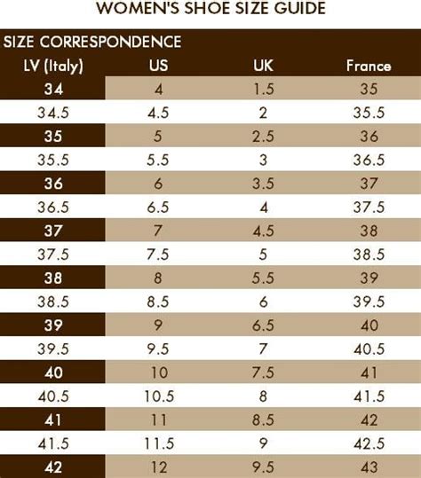 louis vuitton shoe sizi|louis vuitton lv size chart.